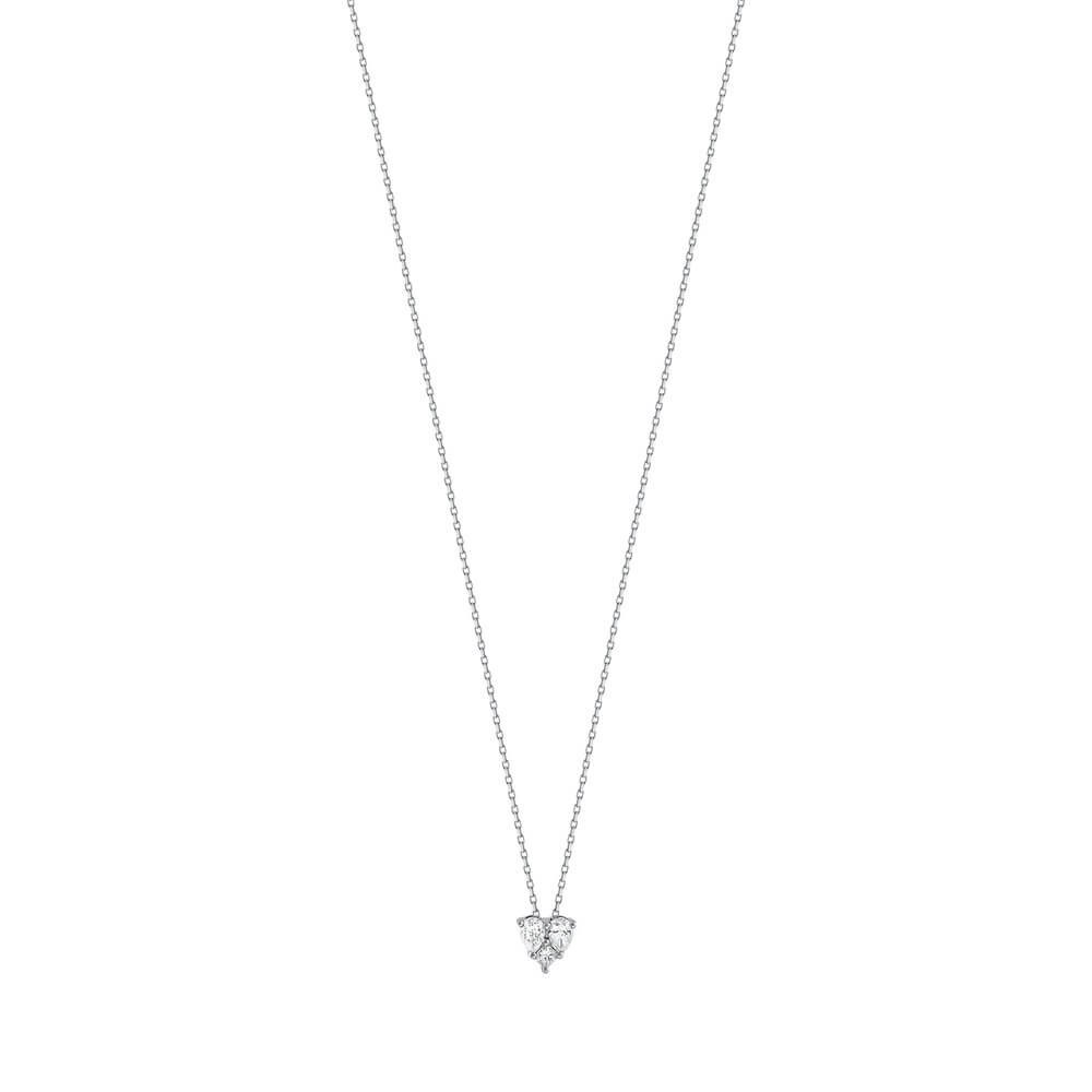 Złoty naszyjnik NBD6105 - Diament - obrazek 2